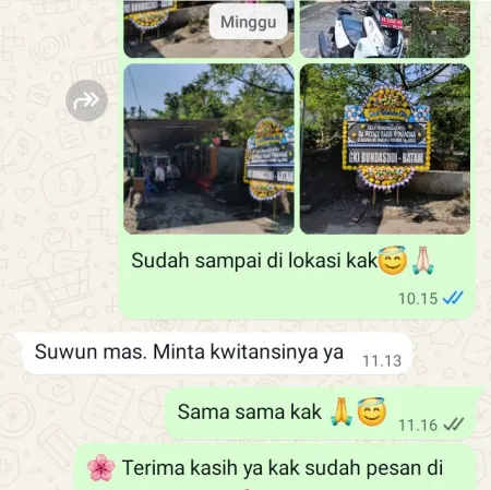 Pengiriman Papan Bunga Duka Baranangsiang Bogor