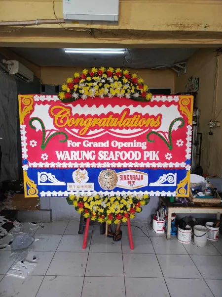 Papan Bunga Ucapan Selamat Baranangsiang Bogor