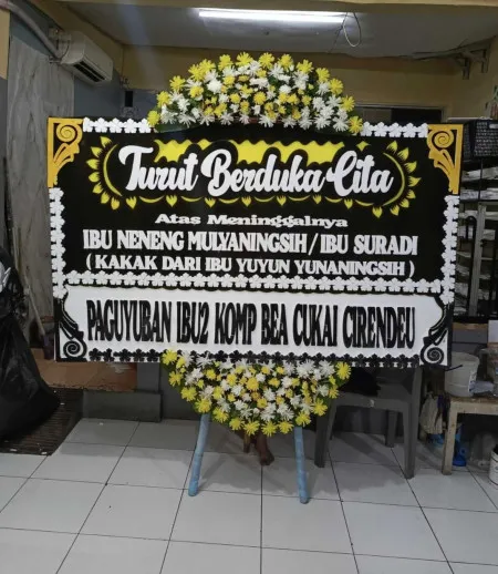 Papan Bunga Duka Baranangsiang Bogor