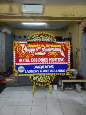 Papan Bunga di Baranangsiang Bogor