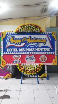 Papan Bunga di Baranangsiang Bogor